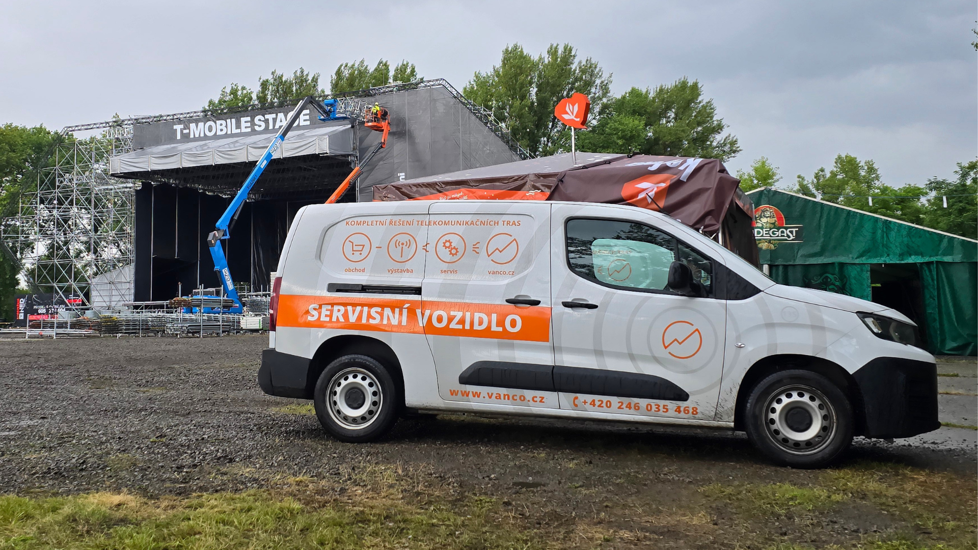servisní vůz VanCo.cz